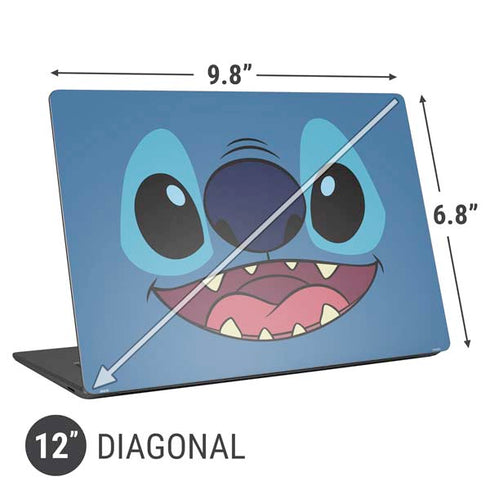 Disney Lilo and Stitch Close Universal Laptop 12in (9.8 x 6.8in) Skin